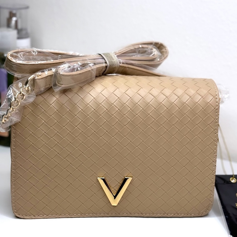 NWT Nude/Tan Crossbody Bag.